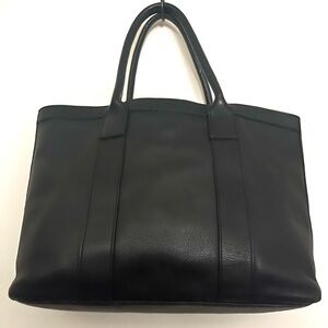 Easy Spirit Classic Black Leather Tote